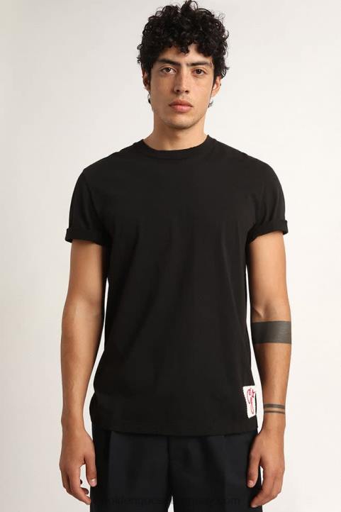 hombres camiseta vintage desgastada de collection en negroGolden Goose 02H6824