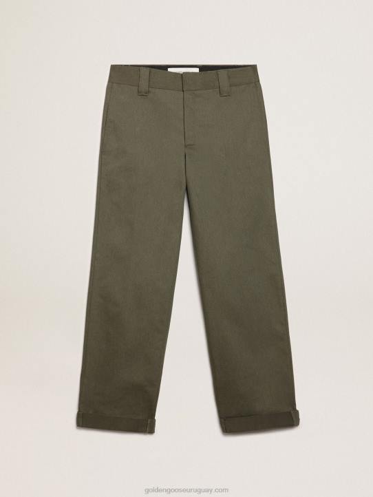 hombres chinos colección verde militarGolden Goose 02H6726