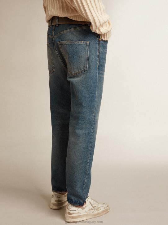 hombres colección jeans slim fit con lavado medioGolden Goose 02H6740
