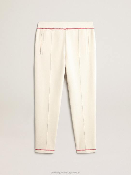 hombres joggers heritage blancos con logo cnyGolden Goose 02H6802