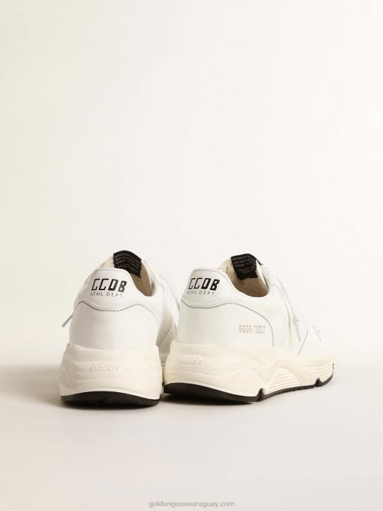 hombres suela de running de base biológica con estrella blanca y refuerzo en el talónGolden Goose 02H6640