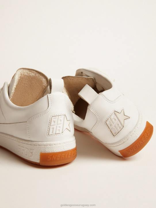 hombres zapatillas sí de piel blanco ópticoGolden Goose 02H6596