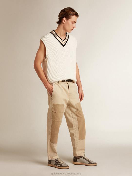 hombres bola estrella en cuero gris y negro con estrella negraGolden Goose 02H6667