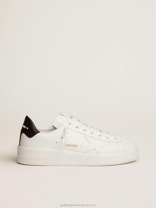hombres zapatillas purestar con trabilla negra en el talónGolden Goose 02H6561