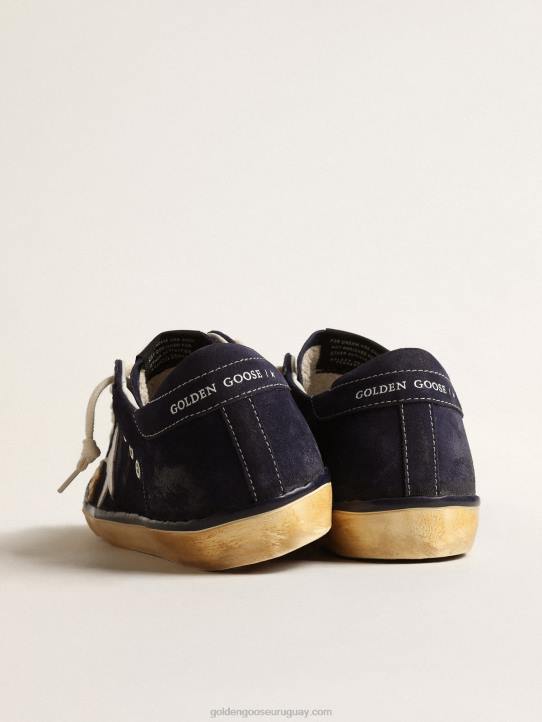 hombres super-star penstar ltd de ante azul con estrella blancaGolden Goose 02H6671