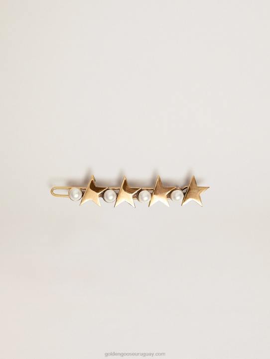 mujer Bloqueo de encaje de la colección heritage jewelmates en color oro viejo con cuentas decorativasGolden Goose 02H6404