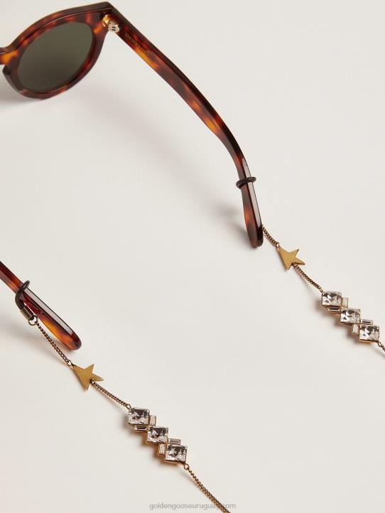mujer cadena para gafas deco colección jewelmates en color oro viejoGolden Goose 02H6332