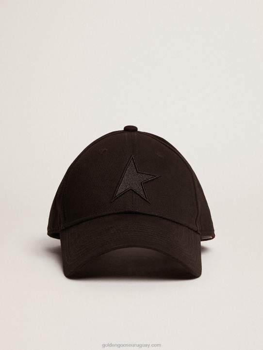mujer gorra de beisbol negra con estrellaGolden Goose 02H6377