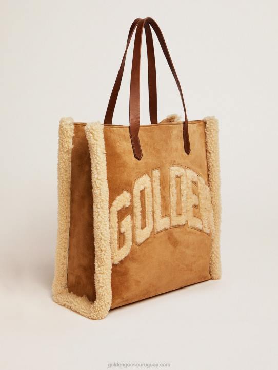 mujer bolso north-south california en piel serraje con borregoGolden Goose 02H6478