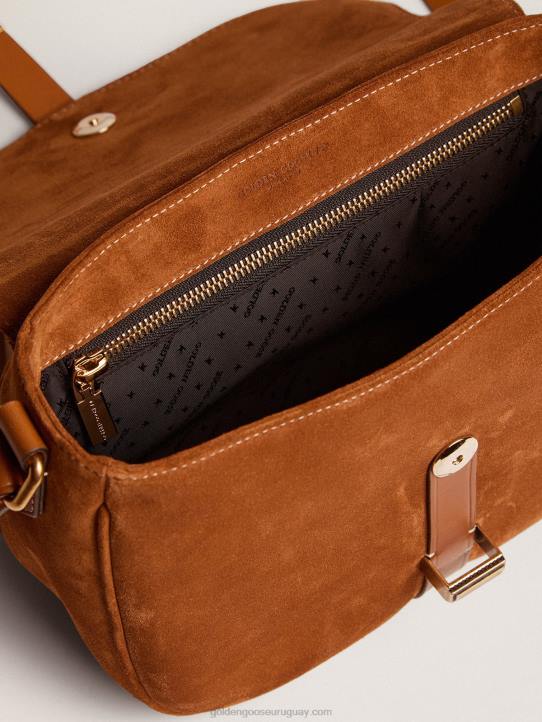 mujer bolso rodeo mediano de ante color ronGolden Goose 02H6469
