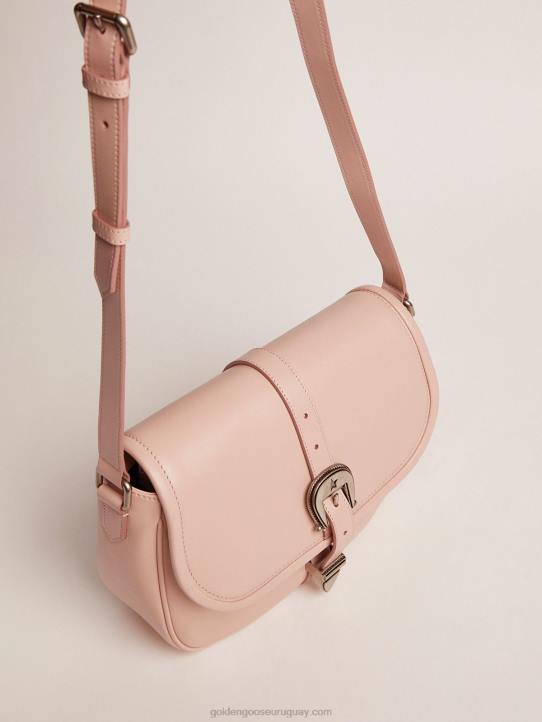 mujer bolso rodeo mediano de piel color rosa cuarzoGolden Goose 02H6480