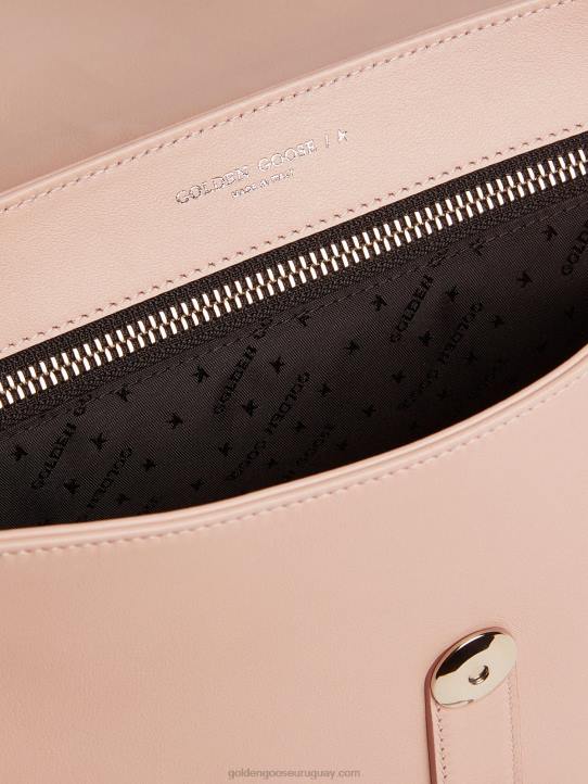 mujer bolso rodeo mediano de piel color rosa cuarzoGolden Goose 02H6480