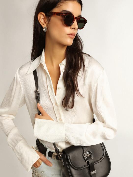 mujer camisa slim color pergaminoGolden Goose 02H6938
