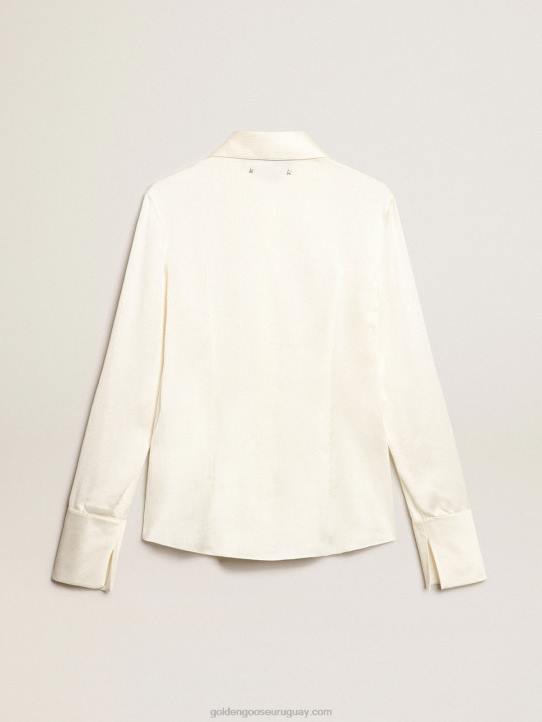 mujer camisa slim color pergaminoGolden Goose 02H6938