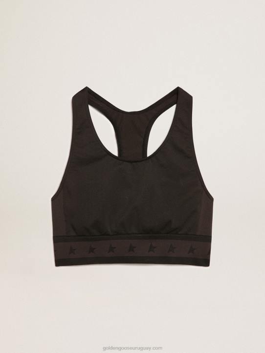 mujer top deportivo negroGolden Goose 02H6991