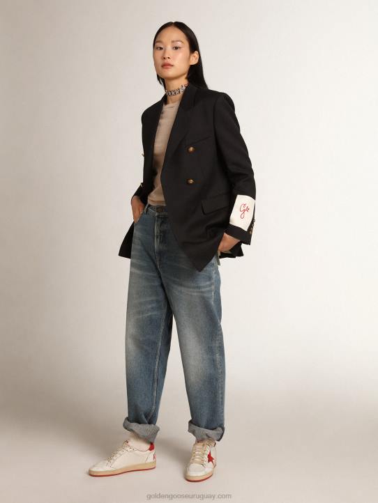 mujer jersey de la colección en lana merino marrón claroGolden Goose 02H61003