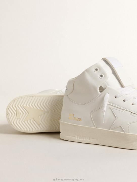 mujer mid-stardan de base biológica con estrella blanca y lengüeta en el talónGolden Goose 02H6205