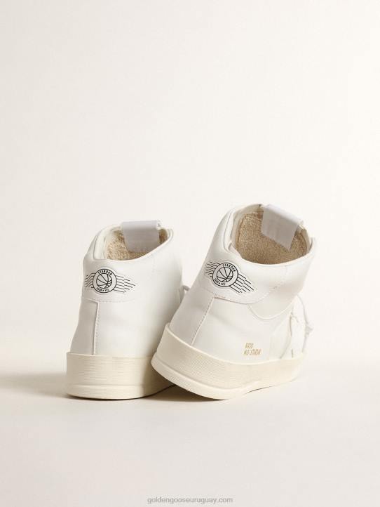 mujer mid-stardan de base biológica con estrella blanca y lengüeta en el talónGolden Goose 02H6205