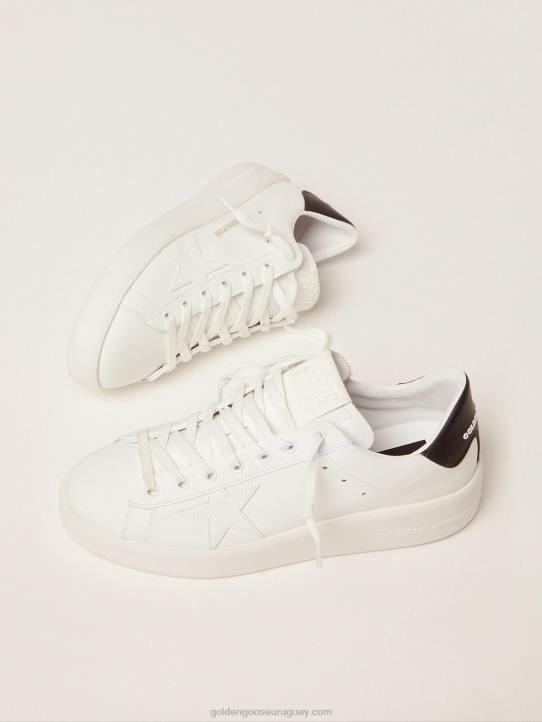 mujer zapatillas purestar con trabilla negra en el talónGolden Goose 02H6264