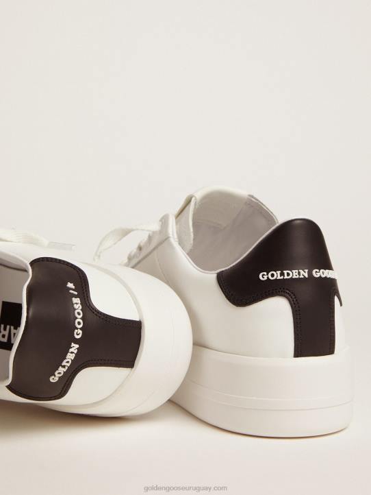 mujer zapatillas purestar con trabilla negra en el talónGolden Goose 02H6264