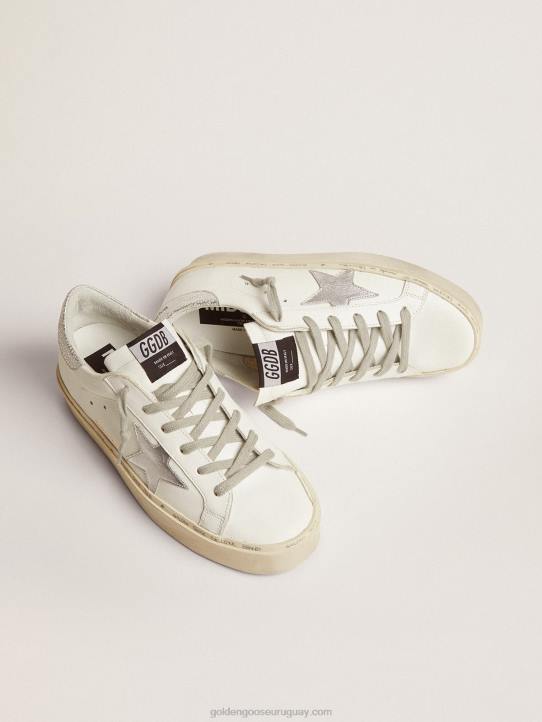 mujer zapatillas hi star con tira plateada en el talónGolden Goose 02H693