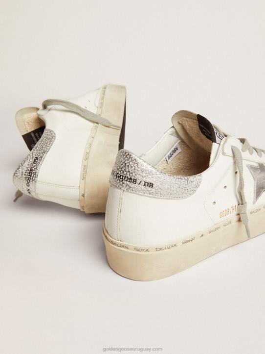 mujer zapatillas hi star con tira plateada en el talónGolden Goose 02H693