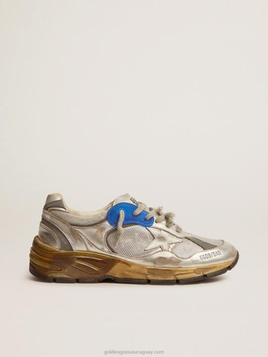 mujer zapatillas dad-star plateadasGolden Goose 02H6124