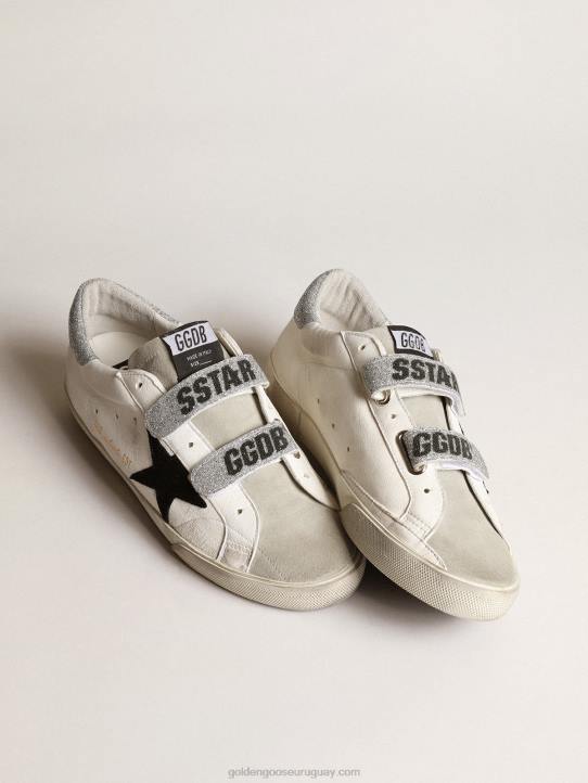 mujer old school con estrella de ante y correas de cristal swarovskiGolden Goose 02H6165
