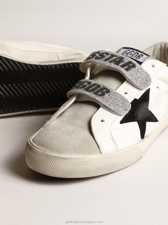 mujer old school con estrella de ante y correas de cristal swarovskiGolden Goose 02H6165