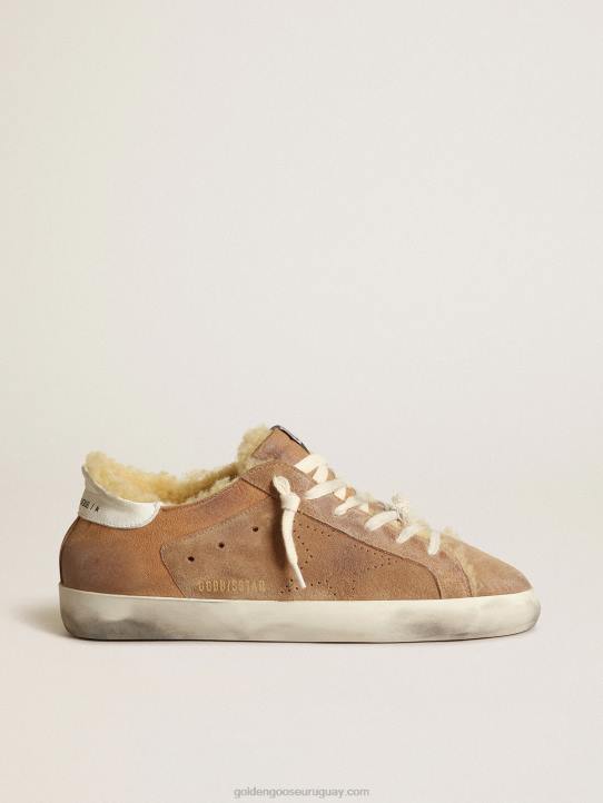 mujer super-star ltd con estrella perforada y forro de borregoGolden Goose 02H6241