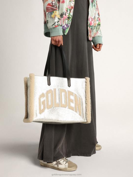 mujer zapatillas super-star con estrella de piel de potro con estampado de cebraGolden Goose 02H664