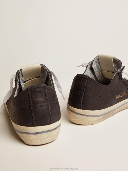 mujer zapatillas v-star de piel con efecto vintageGolden Goose 02H6132
