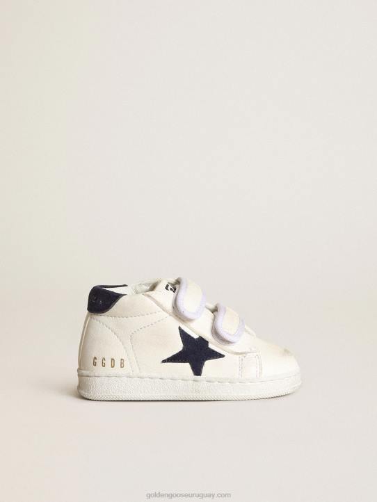 niños junio de napa con estrella de ante azul oscuro y refuerzo del talónGolden Goose 02H6850
