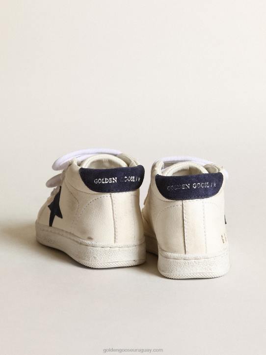 niños junio de napa con estrella de ante azul oscuro y refuerzo del talónGolden Goose 02H6850