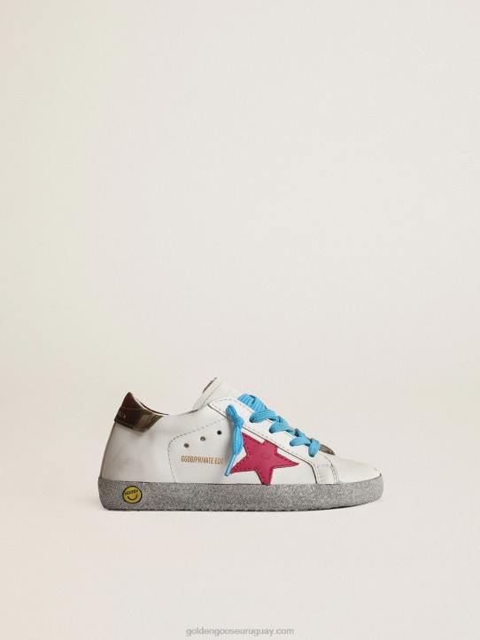 niños junior super-star ltd con estrella fucsia y zorro brillanteGolden Goose 02H6857