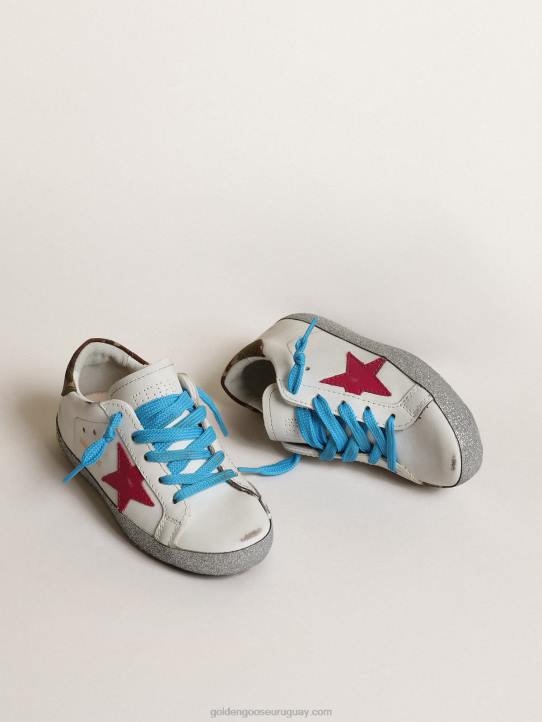 niños junior super-star ltd con estrella fucsia y zorro brillanteGolden Goose 02H6857